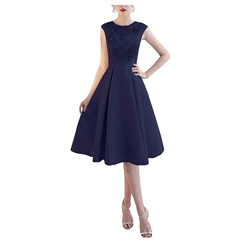Robe de soirée satin UNeedVog robe formelle longue femme