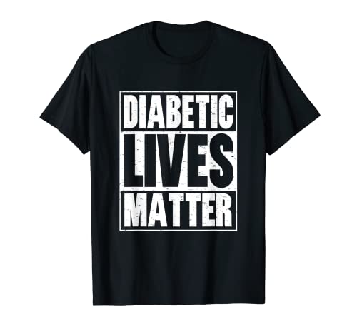 La vida diabética importa Día Mundial de Concientización sobre la Diabetes 2018 Camiseta
