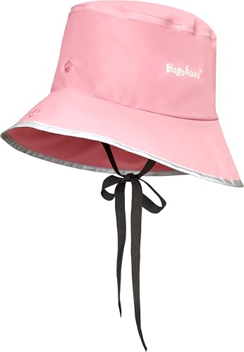 Playshoes Südwester Ungefüttert Unisex Kinder Regenhut, Rosa,...