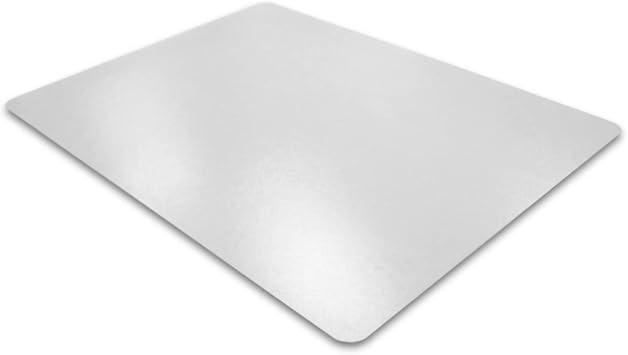 Valuemat Vinyl Rectangular Chair Mat for Hard Floor - 30" x 48"