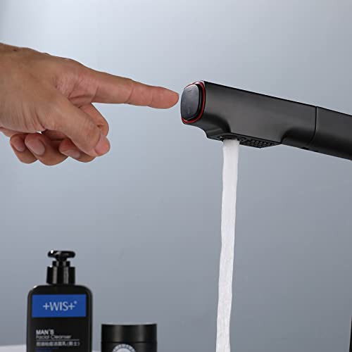 Robinet de lavabo extractible et relevable pour un confort de lavage optimal - 2