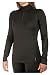Hot Chillys Women's Micro-Elite Chamois 8K Solid Zip-Tee