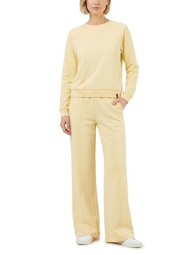 Survêtement femme en tissu extensible haut de gamme avec sweat confortable et pantalon ajusté