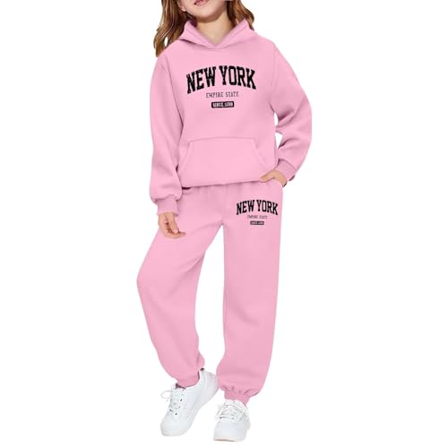 Ensemble hiver enfant garçon et fille haut sweat à capuche et pantalon