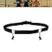 DYNWAVE Triathlon Cycling Race Number Belt, Waist Pack Bib Holder Day Belt Elastic Waist Band Running Belt for Athletes, Runners