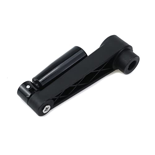Image of 5-Inch Length Nylon Crank Handle Foldable Swivel Rocker Handle for Industrial Machine Tools or Other Equipments (Hole Diameter 12mm)