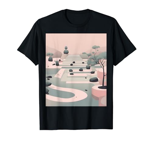Zen Garden Pastel Harmony T-Shirt