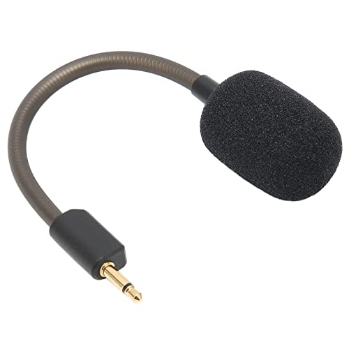 Ersatzmikrofon für Abnehmbares Gaming-Headset 3,5-mm-Klinken-Mikrofonarm mit Geräuschunterdrückung, 3,5-mm-Stecker, 2-poliges Mono-Mikrofon, für Razer BlackShark V2 Cover