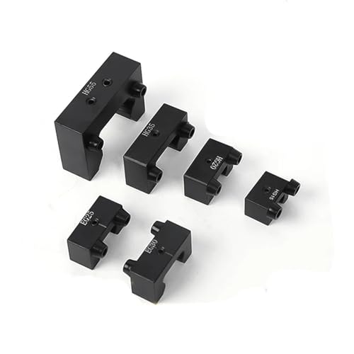 Bague de butée MGN12 pour rail linéaire noir et chariot de guidage CNC