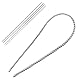 BDSMLOVE Dilator Harnröhre Edelstahl,600 MM Doppelkopf Harnröhren Dilatatoren Plugs Sexspielzeug,Penis Plug Prostata Stimulation erotisches Sex Spielzeug für die Gay Männer (Φ 6~8 MM)