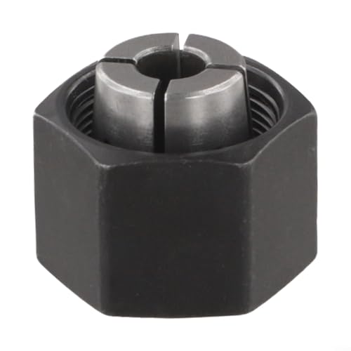 Router Collet Chuck 1/4" 1/2" 12mm Replacement for 2610906283 2610906287 326286-03, Compatible with for DW6214 for DW616 for DW618 and 1617 1618 1619 Series Routers(6.35MM)