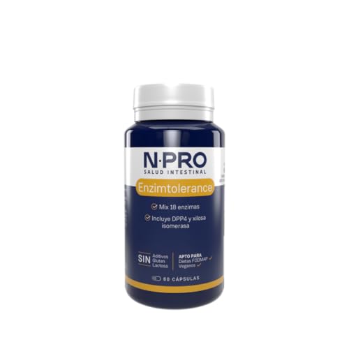 NPRO ENZIMTOLERANCE 60 CAPSULAS