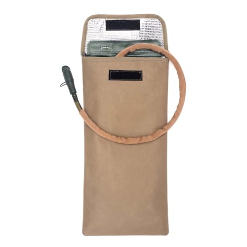 Miyanvuo Bolsa de Hidratación para Senderismo,Depósito de Agua 3 litros - Tejido Oxford Unisex para Senderismo Ciclismo Acampada Deportes - Mochila para Hombre y Mujer