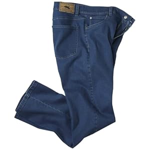 ATLAS FOR MEN – Herrenjeans Regular – Stretch-Herrenjeans – Gerader Schnitt – Herrenhosen – In großen Größen erhältlich