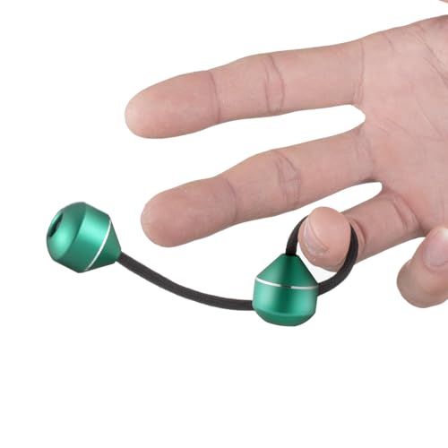 Pindaloo Skill Toy Begleri Fidget Beads - Worry Fidget Beads Spin & Bump - Made of Aluminum Alloy - for Men Women...