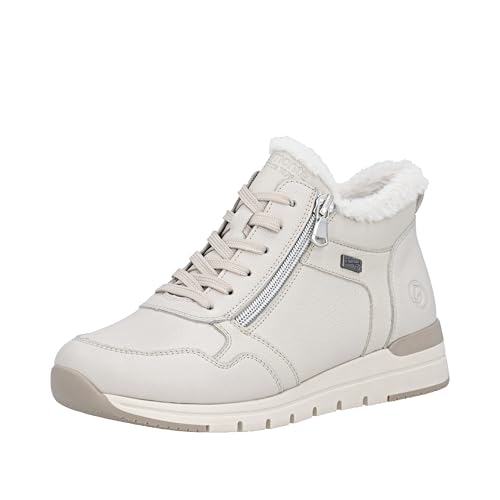 Remonte Baskets montantes R6773 pour femme, blanches, 40 EU, Blanc., 40 EU