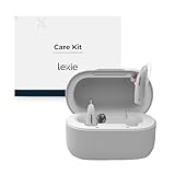 Lexie B2 Plus Rechargeable OTC Hearing Aids Powered by Bose & Cleaning Care Kit Bundle - Comfortable All Day Self-Fit Solution, Noise Reduction, Bluetooth & App Control, with Wireless Charging Case