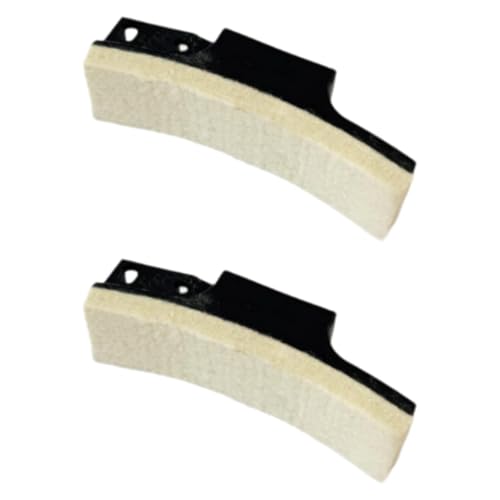Image of 2 Pieces Exercise Bike Brake Pads Professional for Indoor Household Training 8mm Thickness | Sporting Goods | Cycling | Bicycle Components & Parts | Brake Pads