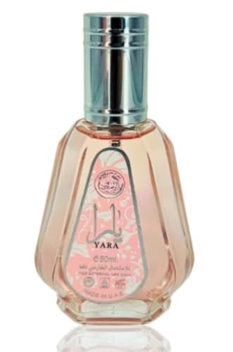 YARA-Eau DeParfum50ml - Perfume Spray - Travel size - Mini Perfume–Long Lasting – Pocket Spray 50ml – Women Fragrance.