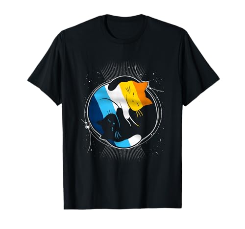 Aroace Cat LGBT Homosexuell Asexuell Aromantisch Pride Flag Aro Ace T-Shirt