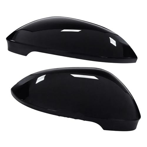 Coque de rétroviseur Golf MK8 noir brillant avec protection anti-rayures pour version 2020+