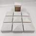 Produktbild 10 Stück Zaun Pfostenkappe 90 mm Pyramide Abdeckkappe cremeweiß für Pfosten 9 x 9 cm (UV stabilisiert/Made in Germany)