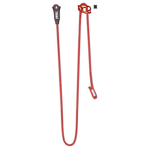 PETZL - Doble Conexión DUAL CONNECT ADJUST - Unisex, Rojo, Talla Única