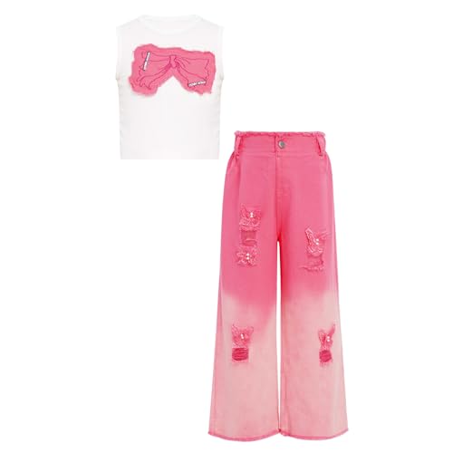 Ensemble de tenues pour filles deux pièces décontracté style moderne - 2