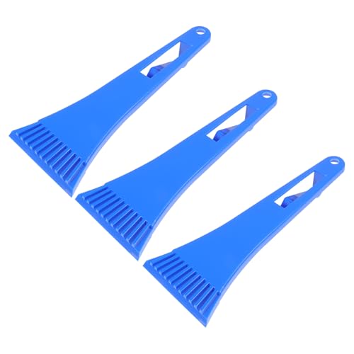 MAGICLULU Pala Quitahielo para Frigorífico 3 Piezas, Raspador de Hielo Descongelante Abs Portátil, Herramienta Práctica para Descongelar Congelador y Eliminar Hielo en Cocina Doméstica,