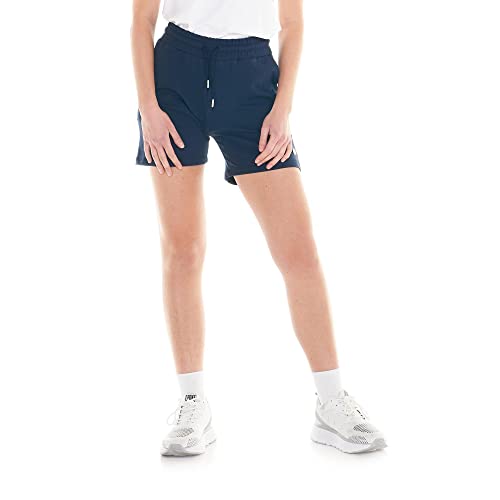Short basique pour femme aux finitions soignées LEONE bleu marine S
