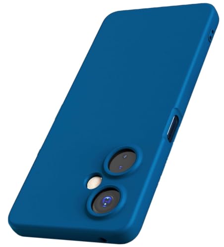 Image of JANAK RAJ Silicone Back Case Cover Compatible with OnePlus Nord CE 3 Lite / 1+ CE3 Lite /Oppo K11x 5G| Slim Liquid Silicone Soft Gel Rubber | Camera Protection - Navy Blue