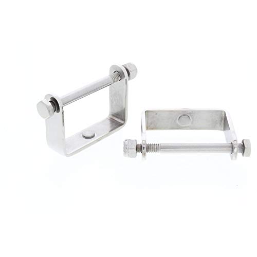 Stainless Steel Spring Clamps, 2 Inch Wide Leaf Spring
