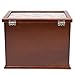 LOYALHEARTDY 6 Layers Large Wooden Jewelry Box Drawer, Jewelry Case Cabinet Ring Necklacel Earrling Bracelet Organizer Storage Display Box Gift for Woman or Girl (Brown)