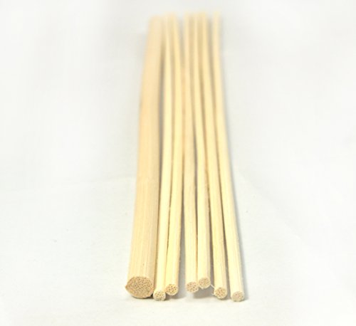 Natural Rattan Reed Diffuser Replacement Refill Sticks For Aroma (22cm x 6mm, Natural Colour)