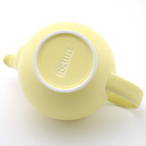 Forlife Dew Teapot With Basket Infuser, Lemon Grass, 14 Oz/414Ml #TOP7