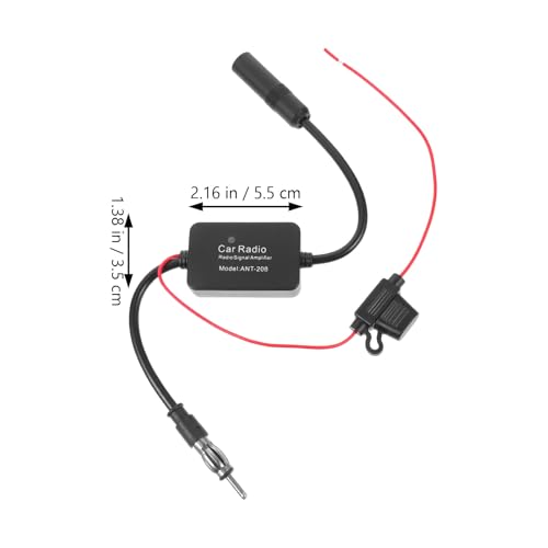 Antena de radio para coche de 12v universal hecha con material ABS 2
