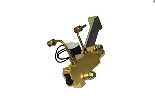A-Team Performance - Proportioning Valve Kit Side Mount Brass Disc/Drum Pv2 Brake Lines And Wire #TOP1