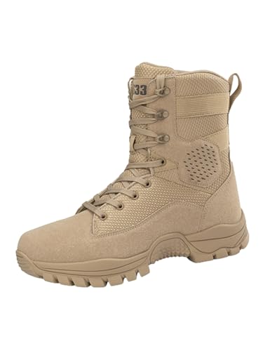 Kervaky Men's Tactical & Military Boots - Durable, Lightweight, Outdoor & Combat Boots