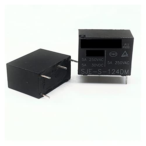Relais SJE-S-112LMH 12VDC lot de 10 pièces pour automatisme 4PIN