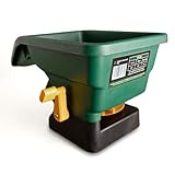 Garden Lawncare Guy Hand Held Spreader - Rotary Spreader for Grass Seed, Fertiliser and Rock Salt - 2 Litre Capacity