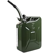 Walter Petrol Can 20 L with Flexible Metal Filling Spout/Funnel Fuel Canister, etc.