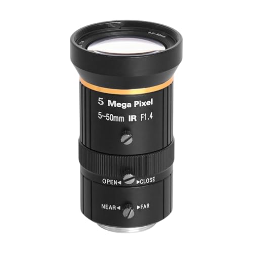 Support de mise au point pour caméra de vidéosurveillance avec objectif manuel 100 mm