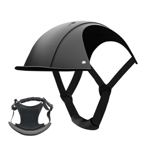 Casque pour chien HMJGDZG protection tête d'aventure plein air en moto