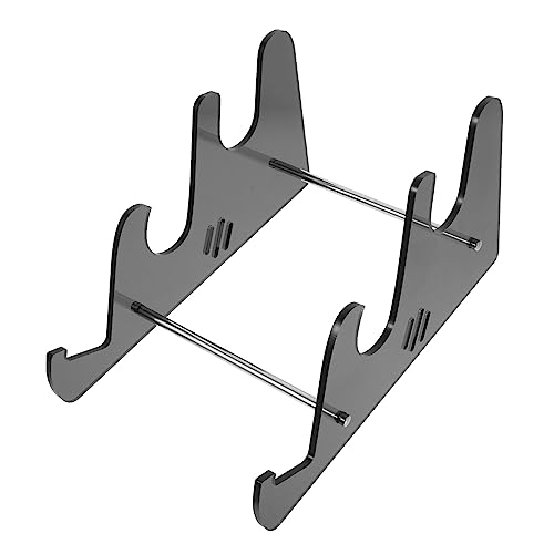 OSALADI Sturdy Acrylic Keyboard Stand 3-Tier Display Holder for Keyboard Space-Saving Design