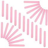 WATIIFUFU 25 piezas Unidades de Palos Depresores de de Resistentes y Ergonómicos para Uso Clínico y Manualidades Sticks Grandes para y Sostener Cómodamente durante Exámenes Reutilizable