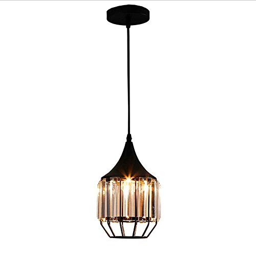 Lámpara de comedor moderna nórdica con iluminación progresiva y diseño de cristal 2