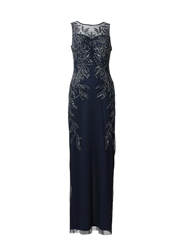 Image of Adrianna Papell Women's Beaded Column Long Dress