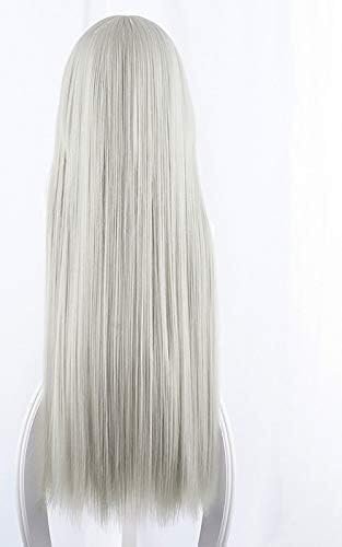 Miniatura 5 de Uearlid Kakegurui - Pelucas compulsivas de Momobami Ririka, pelucas de cosplay, peluca sintética resistente al calor + peluca coser