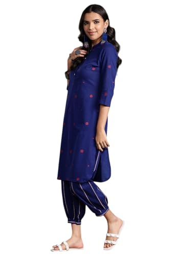 Ensemble kurta avec pantalon en viscose respirante pour un confort fluide