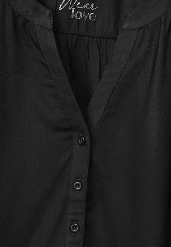 Street One Damen Style Bamika Bluse, Schwarz (Black), 34 – Ansicht 9